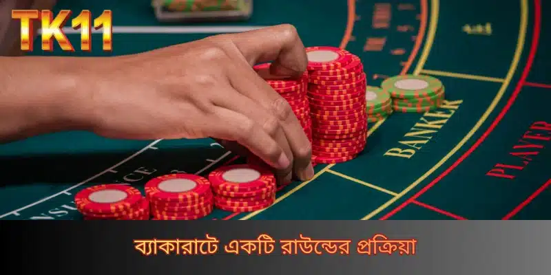 ব্যাকারাটে একটি রাউন্ডের প্রক্রিয়া