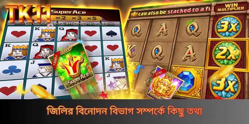জিলির বিনোদন বিভাগ সম্পর্কে কিছু তথ্য